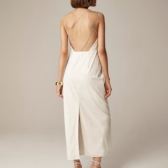 NWT  Anna October© X J.Crew multistrap sheath dress - Picture 3 of 8